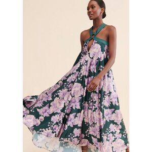 Especia Arabella Printed Maxi Dress Size L